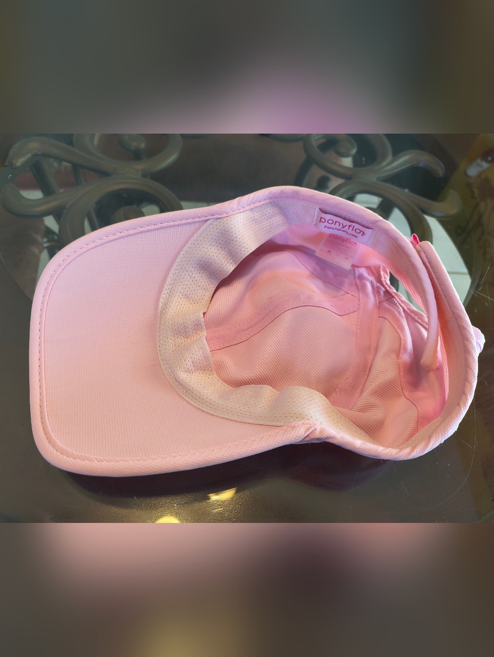 Pink Ponyflo Baseball Cap - Picture 4 of 5